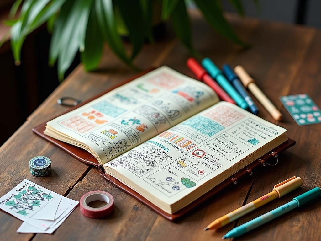 bullet-journal-idees-mise-en-page