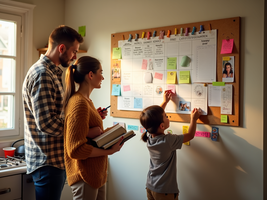 organisateur-familial-planning-quotidien-mise-en-ordre